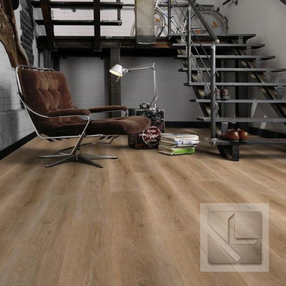 Кварц вінілова плитка для підлоги Wineo 600 DB Wood XL #AmsterdamLoft DB195W6